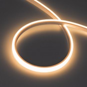 Гибкий неон WAVE-TOP-PU-A144-10x10mm 24V Warm2700 (5 W/m, IP68, 5m, wire x2)