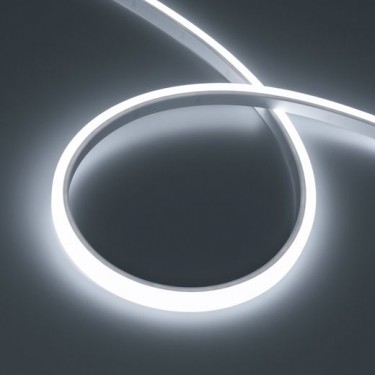 Гибкий неон WAVE-TOP-PU-A144-10x10mm 24V White5700 (5 W/m, IP68, 1m, wire x1)