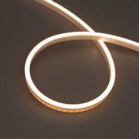 Гибкий неон WAVE-SIDE-PU-A120-06x12mm 24V Warm3500 (8 W/m, IP68, 5m, wire x2)