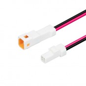 Коннектор питания ARL-WAVE-0612-RGB-CON-POWER-MALE-BLK