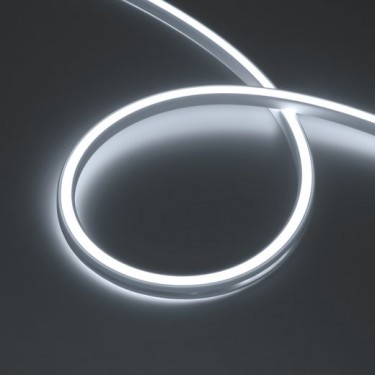 Гибкий неон WAVE-SIDE-DOUBLE-A120-16x15mm 24V White6000 (15 W/m, IP67, 5m, wire x1)