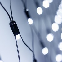 Светодиодная сеть ARD-NETLIGHT-CLASSIC-2500x2500-BLACK-432LED White (230V, 26W)