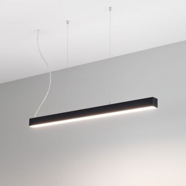 Профиль с экраном 2500x50х50мм SL-LINE-5050-2500 BLACK+OPAL Профиль с экраном 2500x50х50мм SL-LINE-5050-2500 BLACK+OPAL