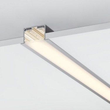 Профиль с экраном 2500x62x32мм SL-LINIA62-F-2500 ANOD+OPAL