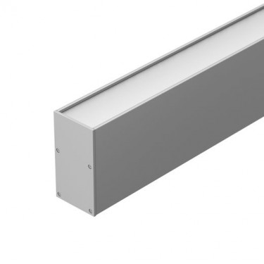 Профиль с экраном 2500x36х67мм SL-LINE-3667-2500 ANOD+OPAL