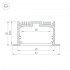 Встраиваемый белый профиль с экраном SL-LINIA62-F-2500 WHITE+OPAL