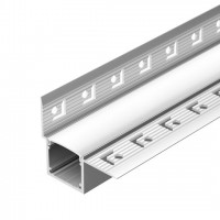 Встраиваемый профиль для лент 2000x46.2x40мм FANTOM-W20-H20-EDGE-2000 ANOD Встраиваемый профиль для лент 2000x46.2x40мм FANTOM-W20-H20-EDGE-2000 ANOD