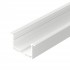 Встраиваемый белый профиль с экраном SL-LINIA62-F-2500 WHITE+OPAL