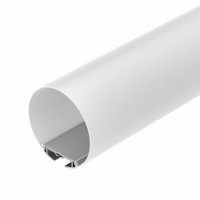 Профиль с экраном 2500x70x19мм SL-ROUND-D120-2500 ANOD+OPAL