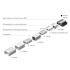 Встраиваемый профиль для ГКЛ 2000x46.2x40мм FANTOM-W20-H10-3000 ANOD