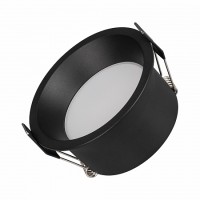 Встраиваемый светильник MS-BREEZE-BUILT-R104-12W Warm3000 (BK, 85 deg, 230V)