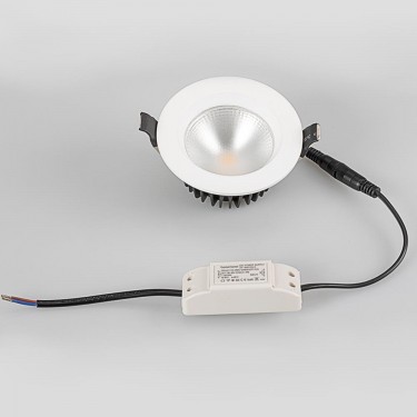 Встраиваемый светильник LTD-105WH-FROST-9W Day White 110deg
