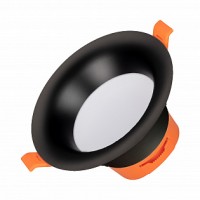 Светильник MS-BLIZZARD-BUILT-R115-10W Warm3000 (BK, 100 deg, 230V)