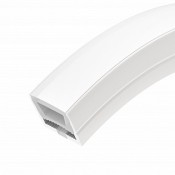 Силиконовый профиль WPH-FLEX-1414-TOP-S11-50m WHITE