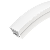 Силиконовый профиль WPH-FLEX-1212-TOP-S8-20m WHITE