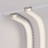 Силиконовый профиль WPH-FLEX-5025-TOP-S23-10m WHITE
