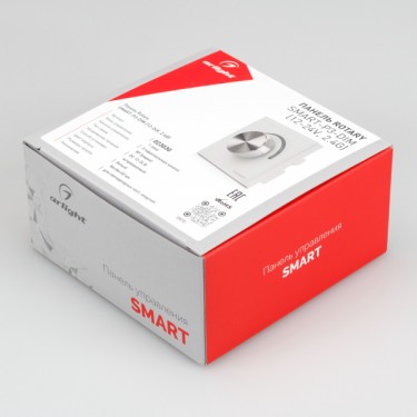 Встраиваемая стеклянная панель Rotary SMART-P3-DIM (12-24V, 2.4G)