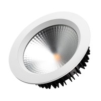 Встраиваемый светильник LTD-187WH-FROST-21W Warm White 110deg