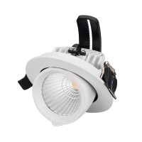 Светильник поворотно-выдвижной LTD-EXPLORER-R100-12W Warm3000 (WH, 38 deg)
