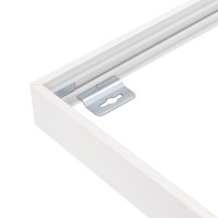 Белая рамка для накладной установки панелей SX6060A White (для панели IM-600x600)