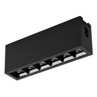 Линейный светильник CLIP-38-LASER-S171-6W Warm3000 (BK, 36 deg, 24V)