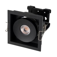 Карданный светильник CL-SIMPLE-S80x80-9W Day4000 (BK, 45 deg) Карданный светильник CL-SIMPLE-S80x80-9W Day4000 (BK, 45 deg)