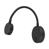 Настенный светильник SP-SON-R90-3W Warm3000 (BK, 100 deg, 230V)