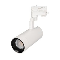 Трековый светильник LGD-GELIOS-4TR-R80-30W Day4000 (WH, 20-60 deg, 230V)