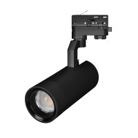 Трековый светильник LGD-GELIOS-4TR-R80-30W Day4000 (BK, 20-60 deg, 230V)