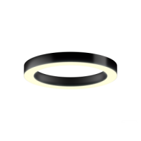 Светильник кольцо 625mm 59W 3000K черный