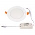 Тонкая круглая светодиодная панель DL-142M-13W Warm White