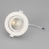 Встраиваемый светильник LTD-POLAR-TURN-R105-10W Warm3000 (WH, 36 deg, 230V)
