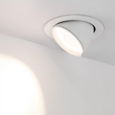 Светильник поворотно-выдвижной LTD-EXPLORER-R130-20W Warm3000 (WH, 38 deg)