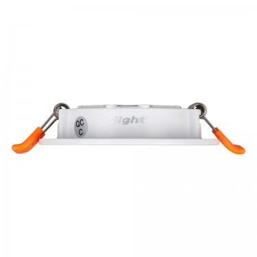Тонкая круглая светодиодная панель DL-BL90-5W Warm White