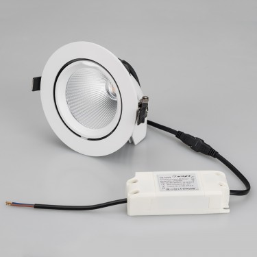 Светильник поворотно-выдвижной LTD-EXPLORER-R100-12W Day4000 (BK, 38 deg, 230V)