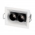 Светильник MS-ORIENT-BUILT-TURN-TC-S67x90-5W Day4000 (WH-BK, 30 deg, 230V)