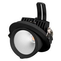 Светильник поворотно-выдвижной LTD-EXPLORER-R100-12W Day4000 (BK, 38 deg, 230V)