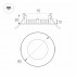 Тонкая круглая светодиодная панель DL-85M-4W Day White
