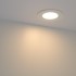 Тонкая круглая светодиодная панель DL-85M-4W Warm White