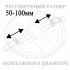 Светильник с регулируемым монтажным диаметром (до 100мм) Feron AL508 32545