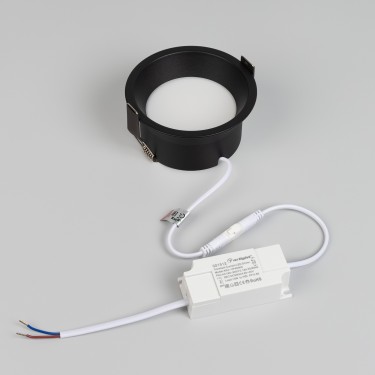 Встраиваемый светильник MS-BREEZE-BUILT-R104-12W Warm2700 (BK, 85 deg, 230V)