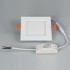 Тонкая квадратная панель DL-120x120M-9W Warm White