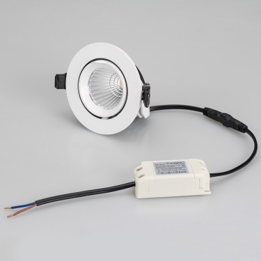 Светильник поворотно-выдвижной LTD-EXPLORER-R100-12W Day4000 (WH, 38 deg)