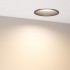 Встраиваемый светильник MS-BREEZE-BUILT-R125-16W Warm3000 (BK, 85 deg, 230V)
