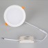 Тонкая круглая светодиодная панель DL-BL145-12W Warm White