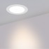 Тонкая круглая светодиодная панель DL-BL145-12W Warm White