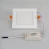 Тонкая квадратная панель DL-142x142M-13W Day White