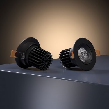 Встраиваемый светильник Even 25094/LED 7W 4000K черный