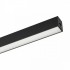 Магнитный светильник MAG-FLAT-25-L400-12W Warm3000 (BK, 100 deg, 24V)