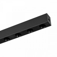 Светильник магнитный MAG-DOTS-25-L200-6W Warm3000 (BK, 30 deg, 24V) 